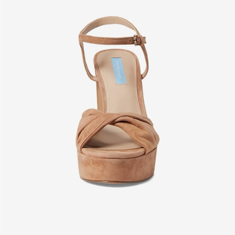Draper James Paloma Light Brown Platform Sandals Women’s Size 8 - Picture 7 of 15